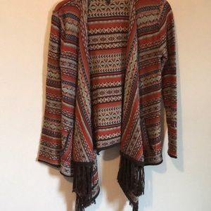 Western Aztec cardigan